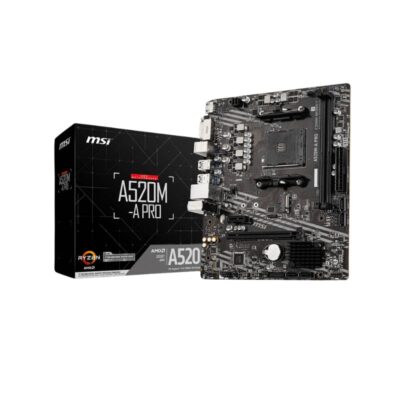 PLACA MSI A520M-A PRO ( 911-7C96-052 ) AM4 – P/DDR4