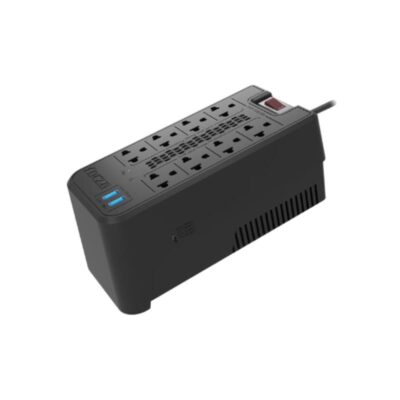 Estabilizador Forza 8 Tomas ( Fvr-1222 ) 1200va/600w 2 Usb