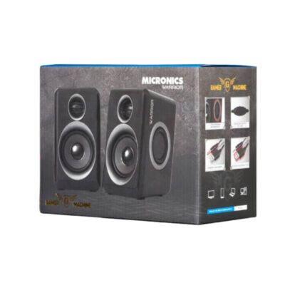 PARLANTE MICRONICS IRON ( MIC-S314 ) 8W | NEGRO | 2.0