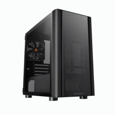 CASE THERMALTAKE V150 TG ( CA-11R1-00S1WN-00 ) S/ FUENTE | NEGRO | 1 PANEL VIDRIO | X1 FAN