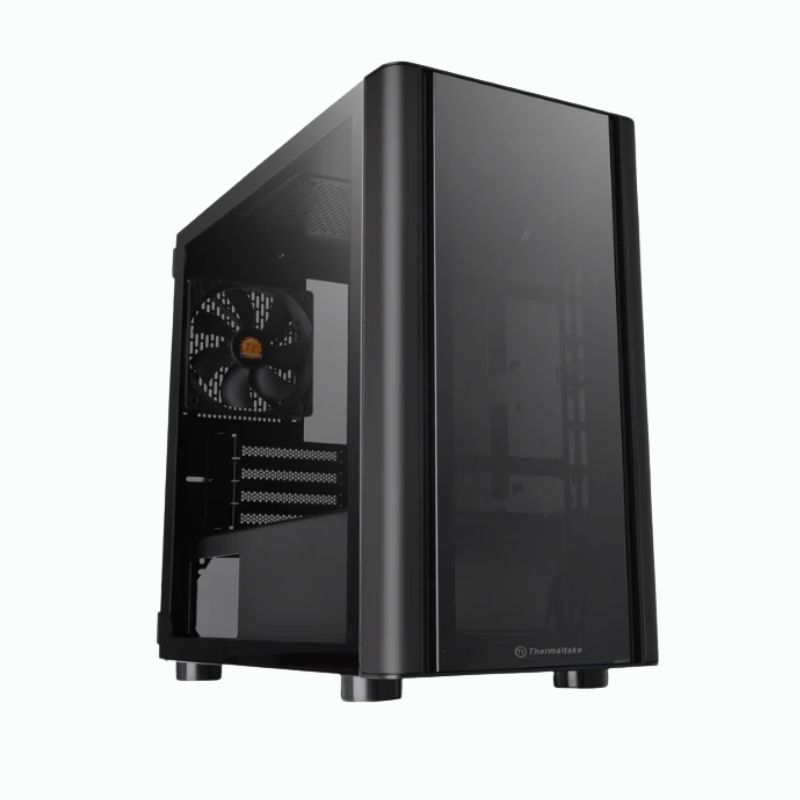 Case Thermaltake V150 TG Negro Vidrio mATX 1 Fan
