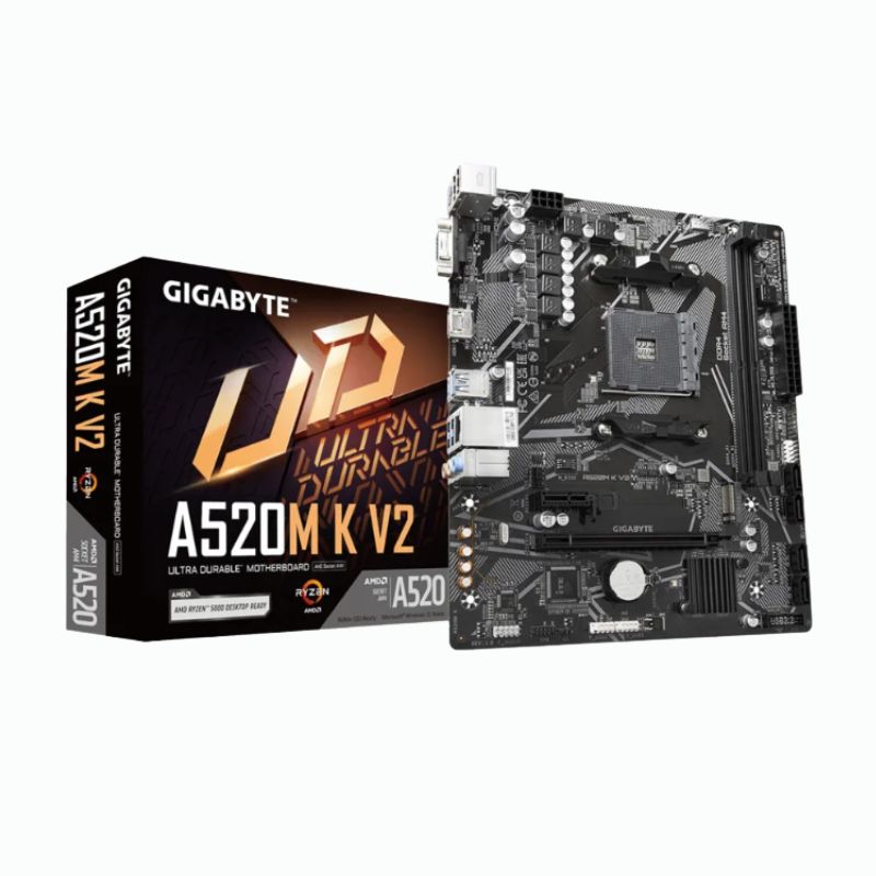 Placa Gigabyte A520M K V2 AM4 DDR4 mATX