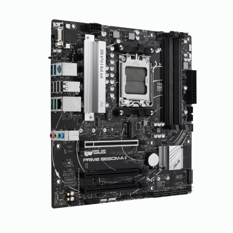 Placa Asus Prime B650m- A Ii Svl ( Prime B650m-a Ii ) Am5 - Ddr5 - Imagen 2