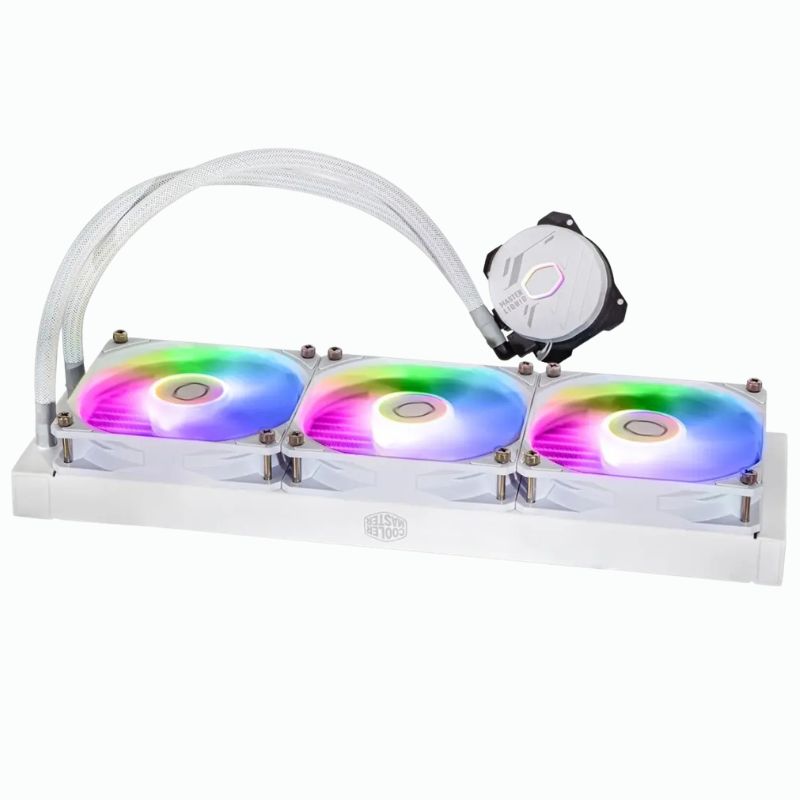 Sistema De Enfriamiento Liquido Cooler Master Masterliquid Ml360l V2 White ( Mlw-d36m-a18pw-rw ) Blanco Led- Argb - Imagen 3