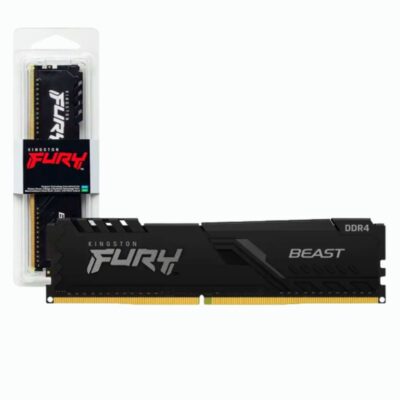 Memoria Ram Kingston Fury Beast Ddr4 16gb/3200 ( Kf432c16bb/16 ) Negro