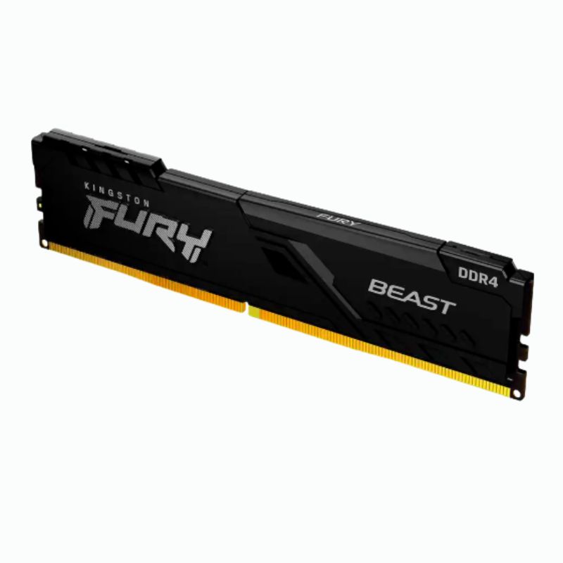 Memoria Ram Kingston Fury Beast Ddr4 16gb/3200 ( Kf432c16bb/16 ) Negro - Imagen 2