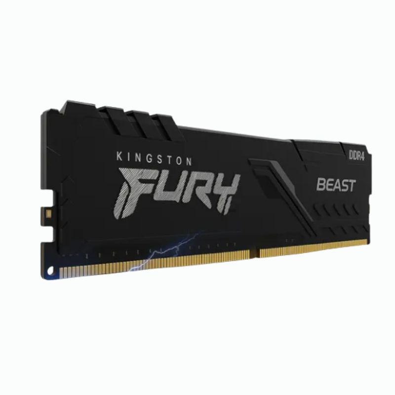 Memoria Ram Kingston Fury Beast Ddr4 16gb/3200 ( Kf432c16bb/16 ) Negro - Imagen 3