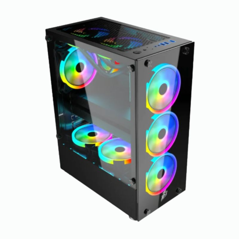 Case Gaming 1stplayer V2-a ( 1s-ca1st-v2-a ) Negro Sin/f - Imagen 2
