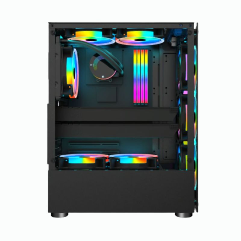 Case Gaming 1stplayer V2-a ( 1s-ca1st-v2-a ) Negro Sin/f - Imagen 3