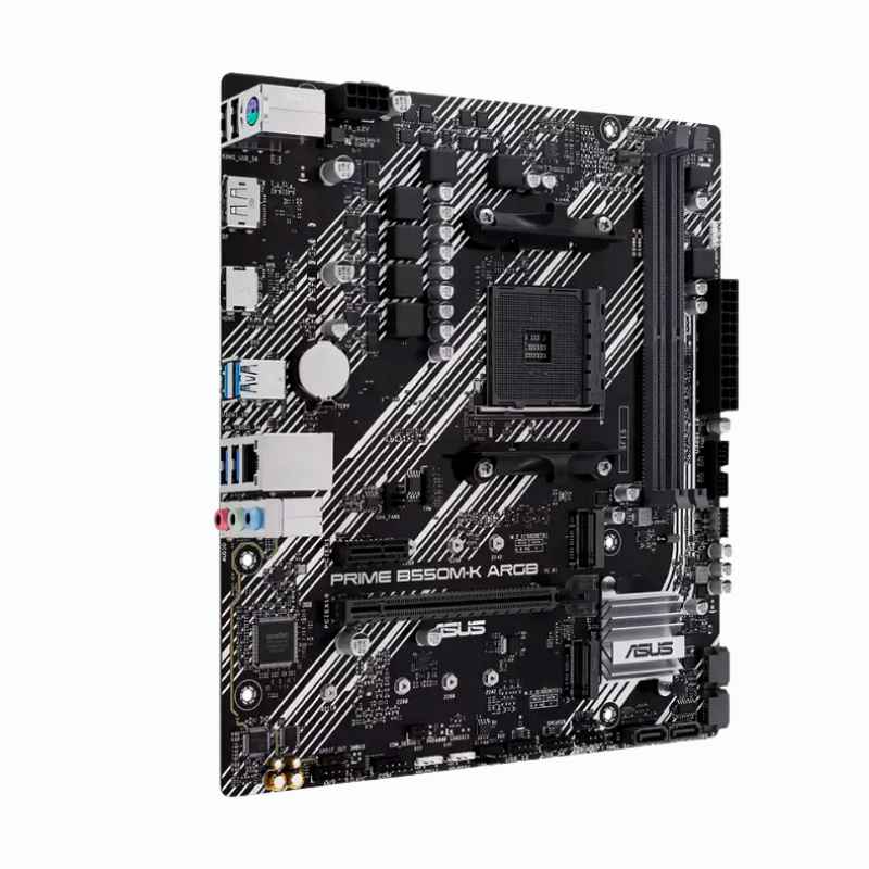 PLACA ASUS PRIME B550M-K ARGB ( 90MB14V0-M0AAY0 ) AM4 - P/DDR4 - Imagen 2