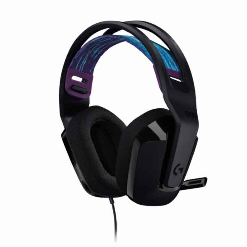 Auricular Logitech G335 ( 981-000977 ) Gaming Negro C/ Colores - Imagen 3