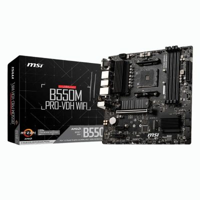 PLACA MSI B550M PRO-VDH WIFI ( 911-7B95-090 ) AM4 | P/DDR4