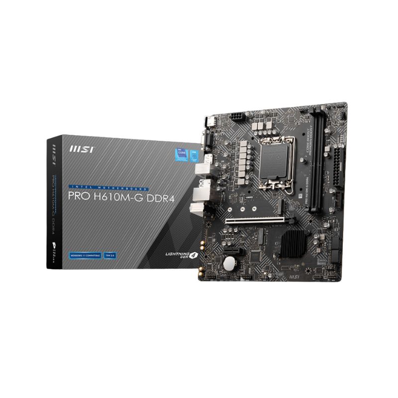 PLACA MSI PRO H610M-S DDR4 ( PRO H610M-S DDR4 ) LGA-1700 | P/ DDR4