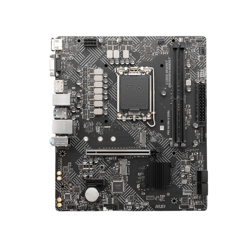 PLACA MSI PRO H610M-S DDR4 ( PRO H610M-S DDR4 ) LGA-1700 | P/ DDR4 - Imagen 2
