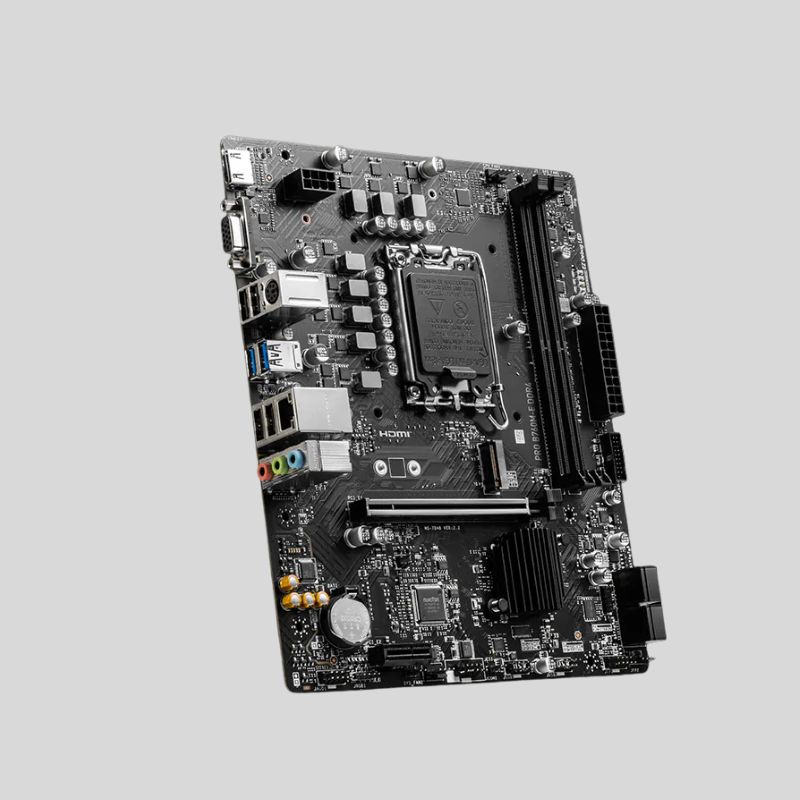 PLACA MSI PRO B760M-E ( 911-7D48-061 ) LGA 1700 | P/ DDR4 - Imagen 2