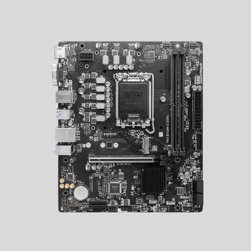 PLACA MSI PRO B760M-E ( 911-7D48-061 ) LGA 1700 | P/ DDR4 - Imagen 3