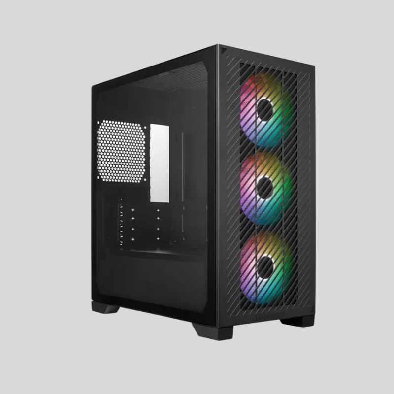 CASE COOLER MASTER ELITE 301 ( E301-KGNN-S00 ) S/FUENTE |MINI TOWER | 1 PANEL | NEGRO | MICRO-ATX / MINI-ITX - Imagen 2