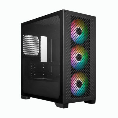 CASE COOLER MASTER ELITE 301 ( E301-KGNN-S00 ) S/FUENTE |MINI TOWER | 1 PANEL | NEGRO | MICRO-ATX / MINI-ITX