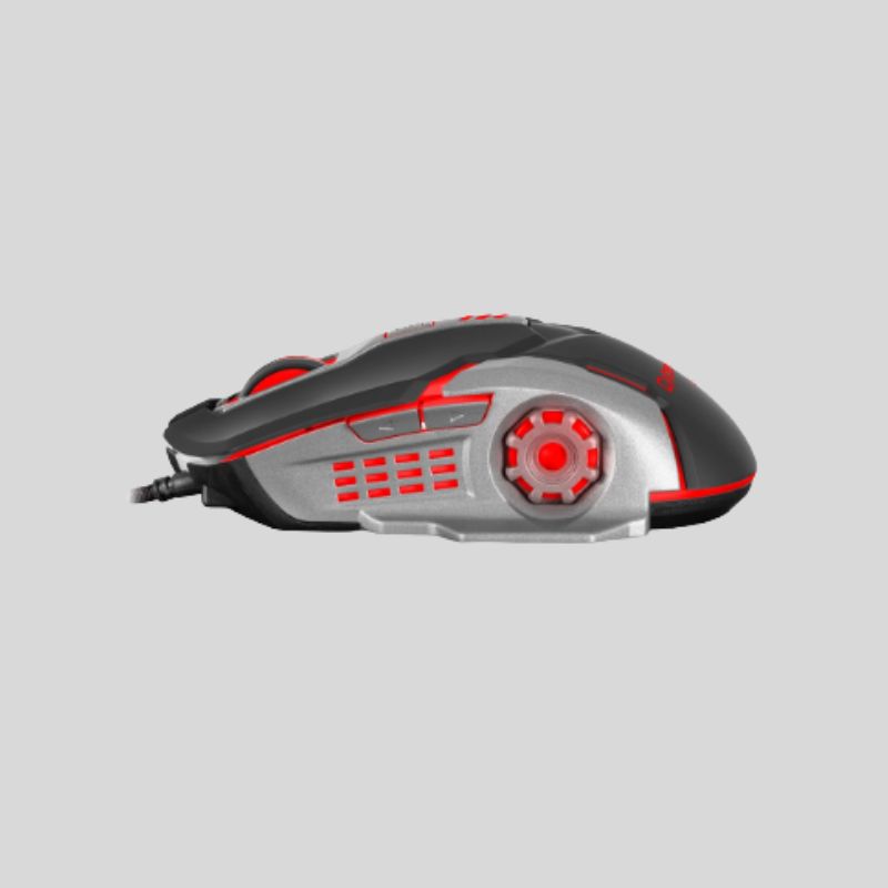 MOUSE CYBERTEL EXXPERT ( CBX M502 ) GAMING | 3200 DPI | NEGRO | 7 LEDS - Imagen 2