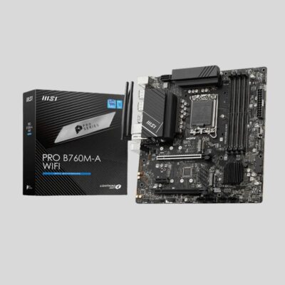 PLACA MSI PRO B760M-A WIFI ( 911-7D99-057 ) LGA 1700 | P/ DDR5
