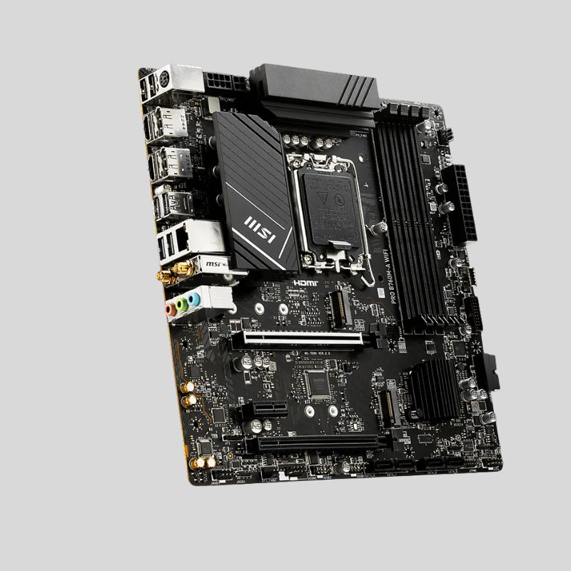 PLACA MSI PRO B760M-A WIFI ( 911-7D99-057 ) LGA 1700 | P/ DDR5 - Imagen 3