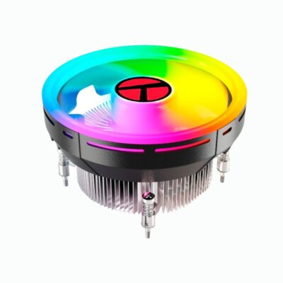 COOLER PARA PROCESADOR TEROS ( TE-8161N ) INTEL: LGA 115X/1200 | NEGRO | LED- RGB