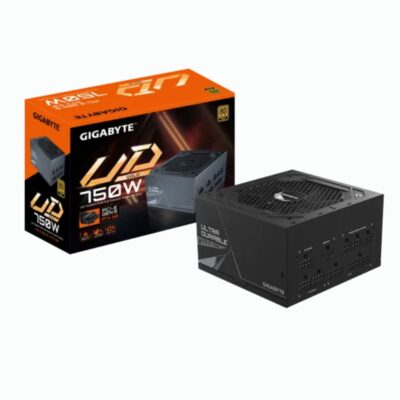FUENTE DE PODER GIGABYTE UD750GM PG5 ( GP-UD750GM PG5 ) 750W | FULL MODULAR | 80 PLUS GOLD