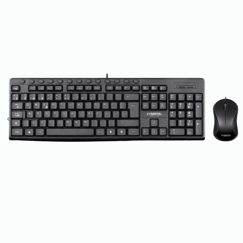 Combo Cybertel Hamilton CYB T109 Teclado + Mouse USB