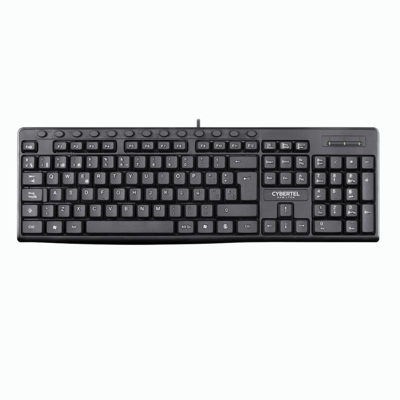 COMBO CYBERTEL HAMILTON ( CYB T109 HAMILTON ) TECLADO + MOUSE - USB - Imagen 2
