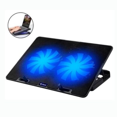 COOLER PARA LAPTOP TEROS ( TE-7020N ) 2/FAN – NEGRO