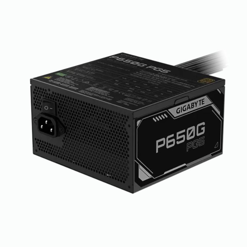 FUENTE DE PODER GIGABYTE P650G PG5 ( GP-P650G PG5 ) 650W | 80 PLUS GOLD - Imagen 4