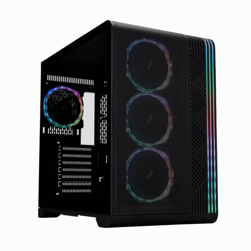 CASE 1ST PLAYER VT7 Negro Vidrio Templado RGB