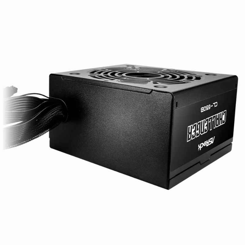 FUENTE DE PODER ASROCK CHALLENGER CL-650B ( 90-UXC065-BNUAAA ) 650W | 80 PLUS BRONZE - Imagen 2