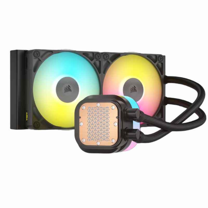 SISTEMA DE ENFRIAMIENTO LIQUIDO CORSAIR ICUE LINK TITAN 240 RX RGB ( CW-9061016-WW ) LGA 1851/1700- AMD AM4/AM5 | NEGRO | LED- RGB - Imagen 3