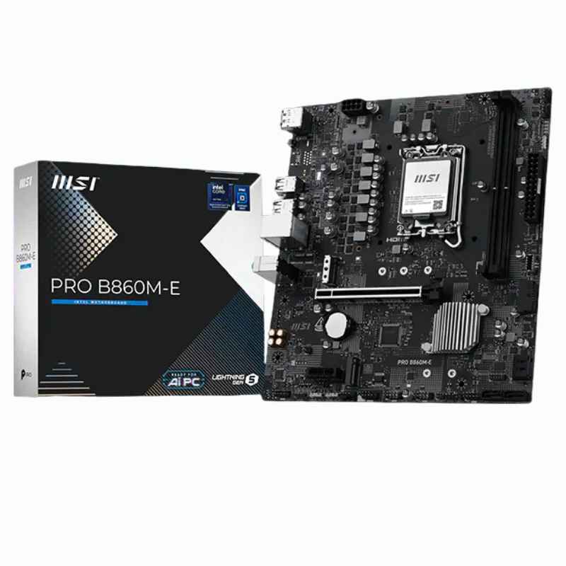 MSI PRO B860M-E LGA1851 DDR5 Micro-ATX | TekCorp