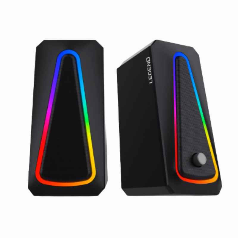 Parlante Micronics Legend MIC-S308 2.0 RGB 8W USB