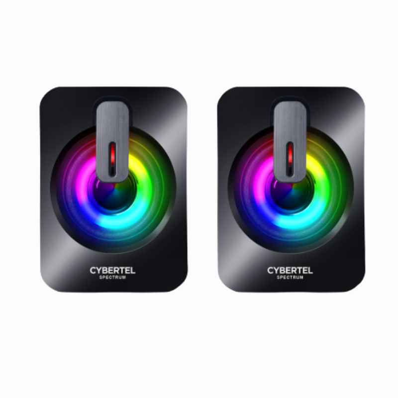 PARLANTE CYBERTEL SPECTRUM ( CBX S303 ) 3W | NEGRO LED RGB | 2.0 - Imagen 2