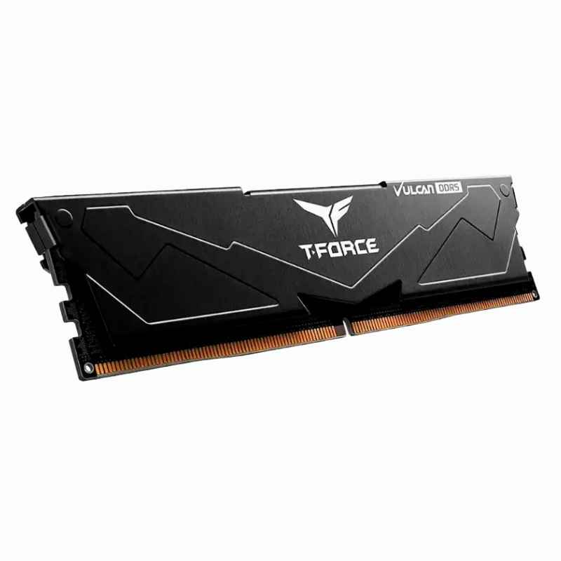 MEMORIA RAM TEAMGROUP T-FORCE VULCAN DDR5 8GB/5600 ( FLABD58G5600HC40B01 ) NEGRO - Imagen 2