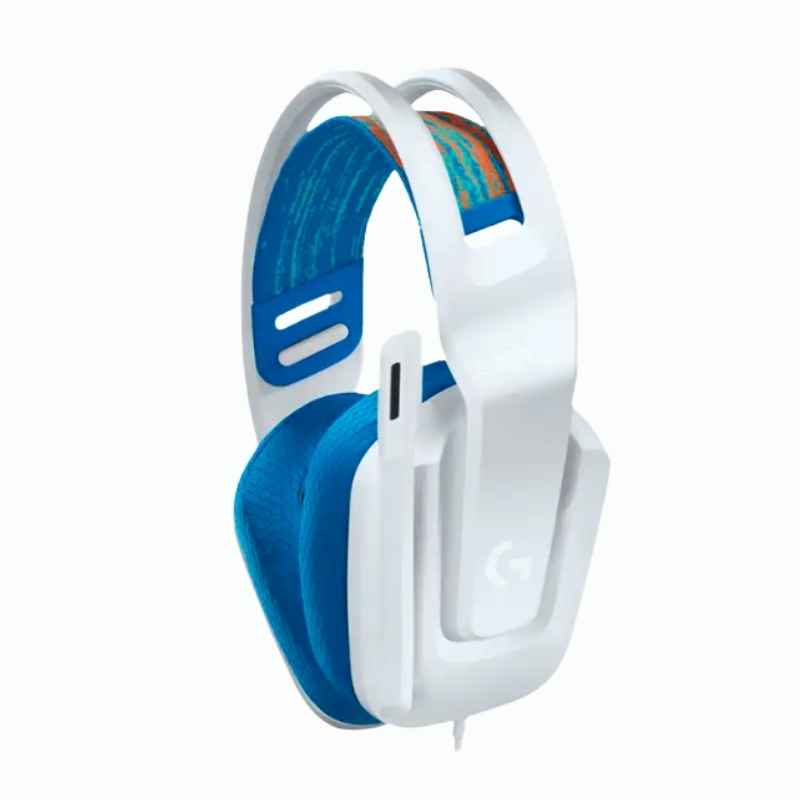 AURICULAR LOGITECH G335 ( 981-001017 ) GAMING | BLANCO C/ AZUL - Imagen 3