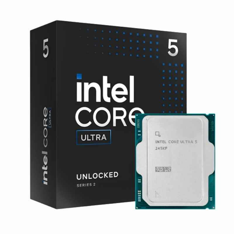 Procesador Intel Core Ultra 5 245KF 3.6GHz Turbo 5.20GHz 24MB LGA1851 Serie K
