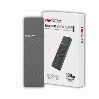 ENCLOSURE ESTUCHE ( HS-HUB-MD202 ) PORTATIL HIKSEMI MD202, INTERFAZ USB 3.2 GEN 2 TIPO-C, GRIS