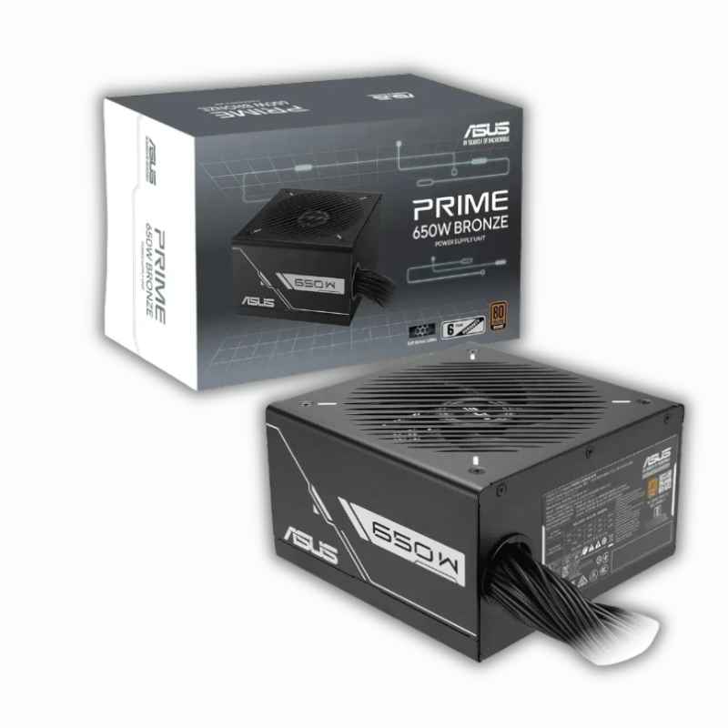 Fuente de Poder ASUS PRIME 650B BLACK 650W 80 PLUS Bronze
