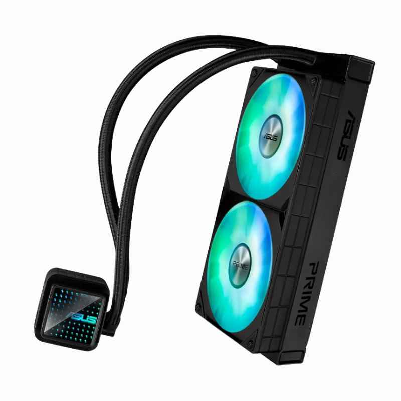 SISTEMA DE ENFRIAMIENTO LIQUIDO ASUS PRIME LC 240 ARGB ( PRIME LC 240 ARGB ) LGA 1851/1700/1200/115X - AMD AM4/AM5 | NEGRO | LED- RGB - Imagen 2