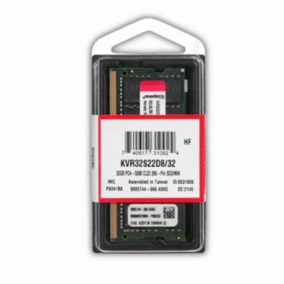MEMORIA SODIMM KINGSTON DDR4 32GB/3200 ( KVR32S22D8/32 )